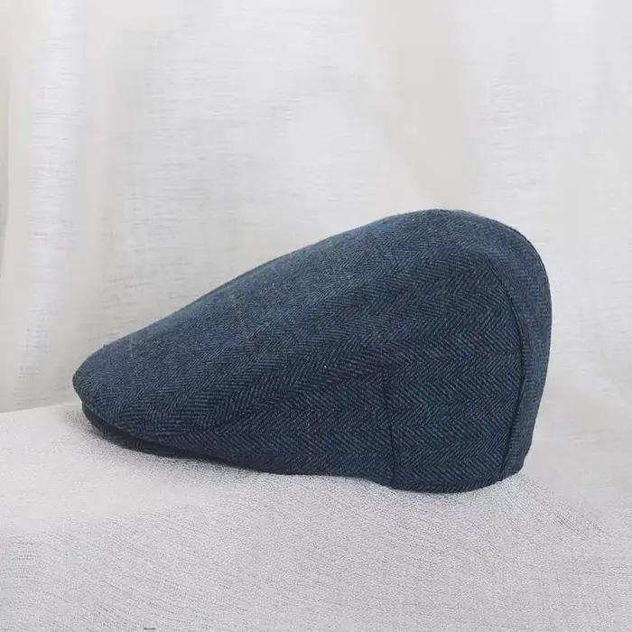 Chapeau béret en laine rétro pour bébé