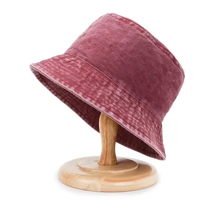 Chapeau de pêcheur rétro délavé pour couples