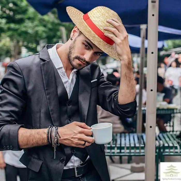 Chapeau de paille pour cosplay d'anime