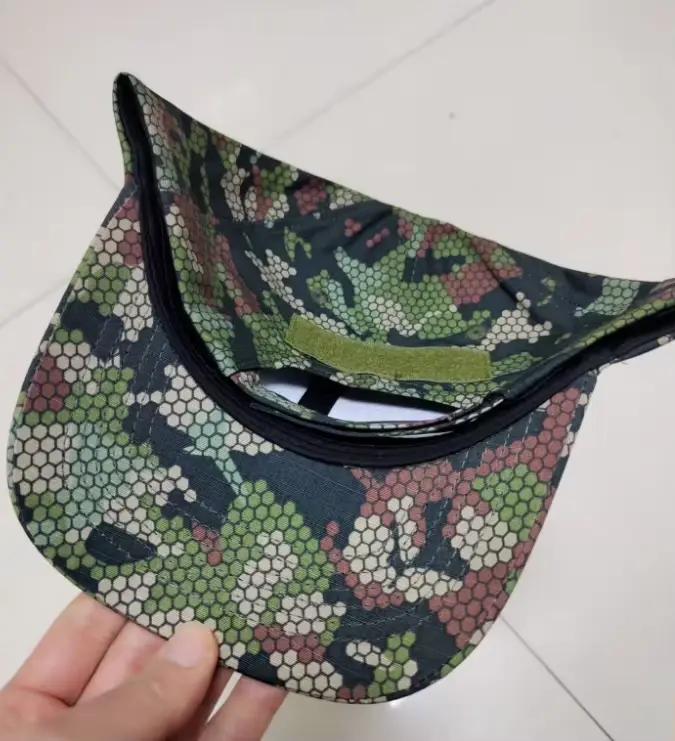 Casquette de baseball camouflage caméléon colombien verte