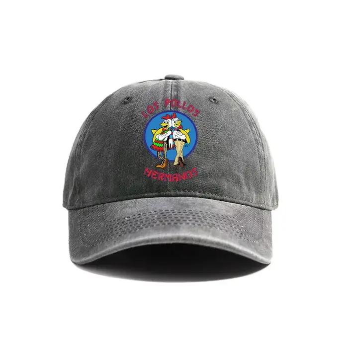 Los Pollos Hermanos casquette de Baseball chapeaux en détresse
