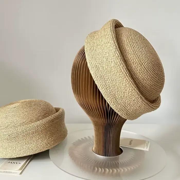 Chapeau de paille d'été pour femme