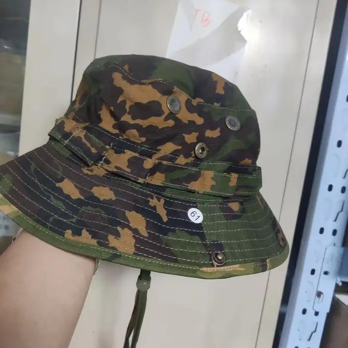 Chapeau de camouflage russe SS-LETO chapeau de pêcheur été camping protection solaire chapeau bennie homme occassions spéciales blanc noir vert