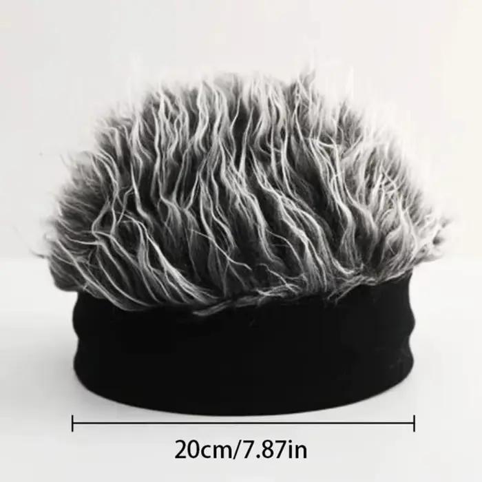Casquette décorative de style hip hop tendance unisexe polyester pour cosplay et fêtes adultes polyvalentes