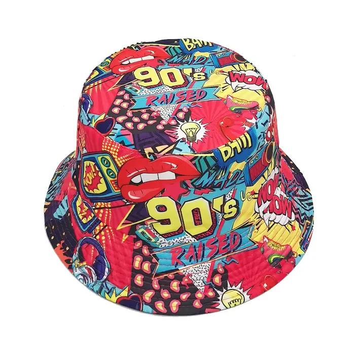 Chapeau Bob Réversible Unisexe Protection Solaire Style Rétro Hip-Hop Années 90 pour Femme et Homme – Idéal Été