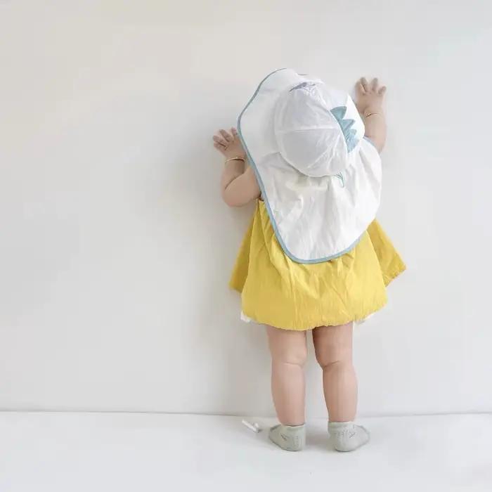 Chapeau de pêcheur léger et respirant anti-UV à large bord en tissu doux pour la plage accessoire de mode polyvalent pour les sorties estivales et les journées ensoleillées