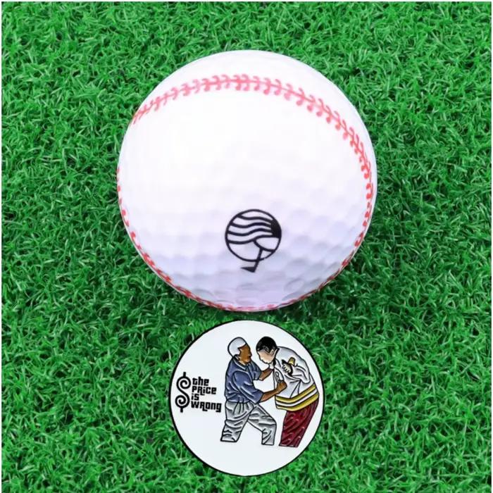 Nouveau stock clip de chapeau de golf avec marque de balle Happy Gilmore amusante