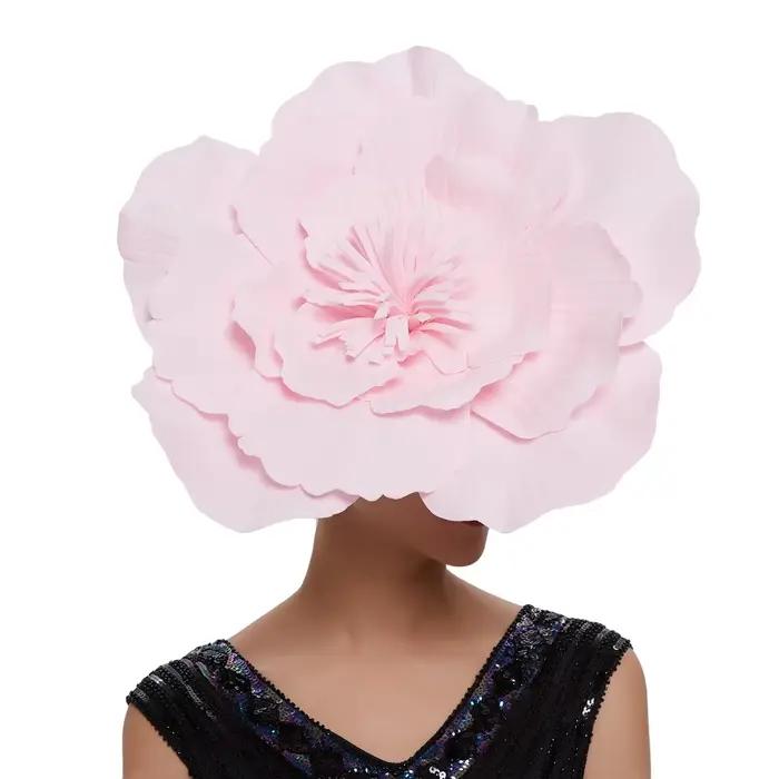 Fascinator Kentucky Derby Femmes Barrette Cheveux Accessoire Fête Mariage Plume Floral Occasionnels