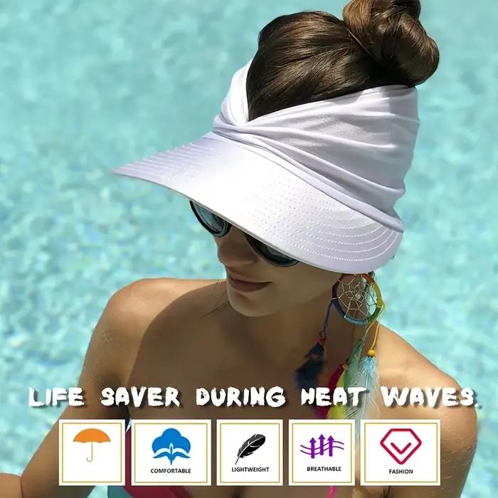 Chapeau de soleil de plage pour femmes