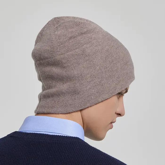 100% laine australienne hiver tricot Slouchy Beanie chapeau cachemire Skullies chapeaux pour hommes femmes casquettes