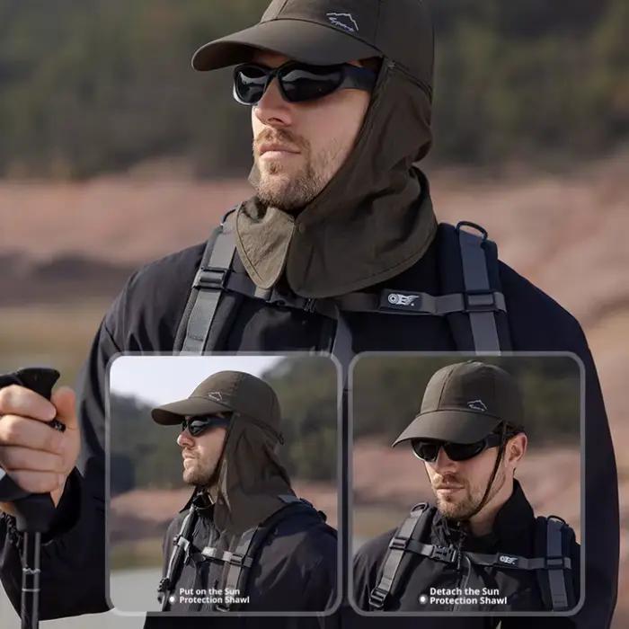 Chapeau de pêcheur avec protection du cou