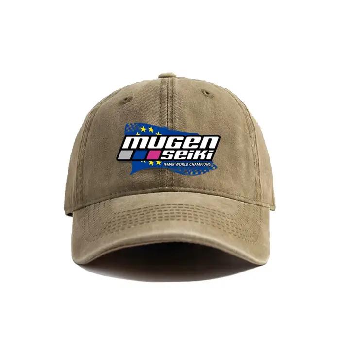 Mugen Seiki casquettes de Baseball chapeaux en détresse casquette hommes femmes rétro extérieur été