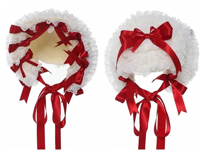 Chapeau en dentelle Lolita pour femmes occassions spéciales romantique victorien polyvalent