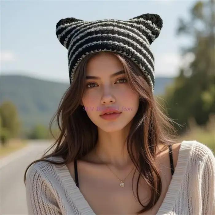 Chapeau Cornes du Diable Unisexe Sport Adapté à l'Hiver et aux Activités de Plein Air Occasions Spéciales Randonnée Camping