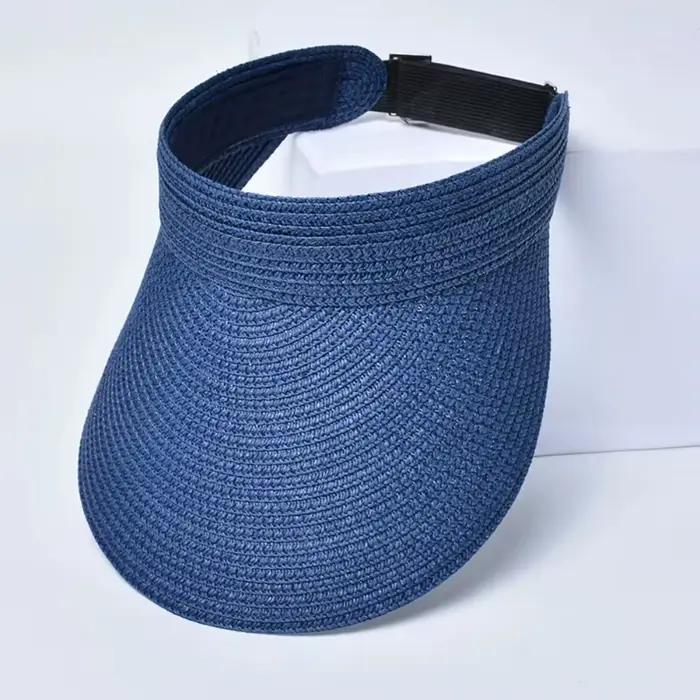 Casquettes à visière supérieure vide Anti-UV pour femmes