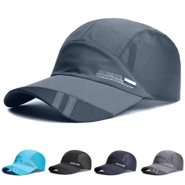 Casquette de baseball respirante en maille pour homme