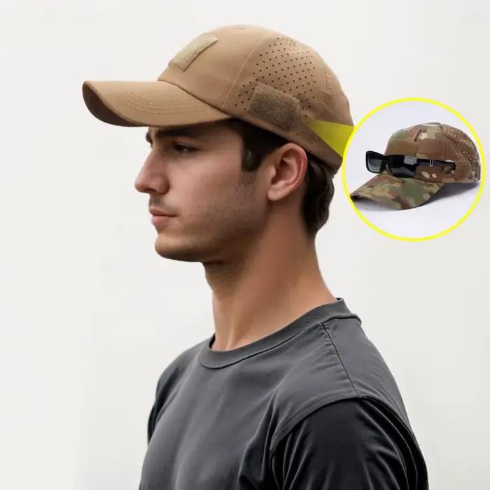 Casquette de baseball camouflage respirante et décontractée pour hommes