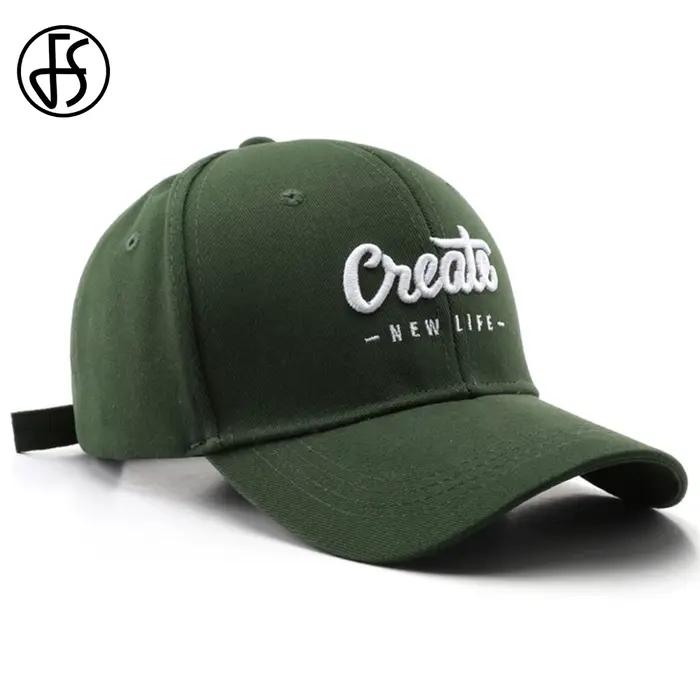 Casquette de baseball FS Brand à lettres 3D pour hommes