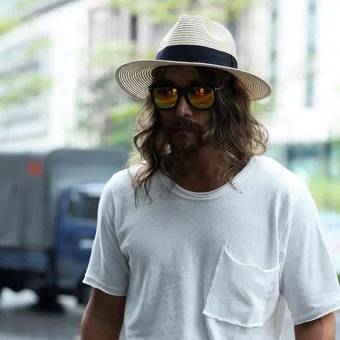 Chapeau de paille Panaman à grande tête