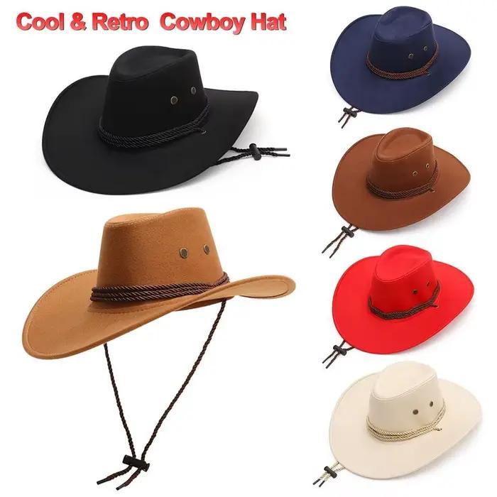Chapeau de cowboy occidental tendance