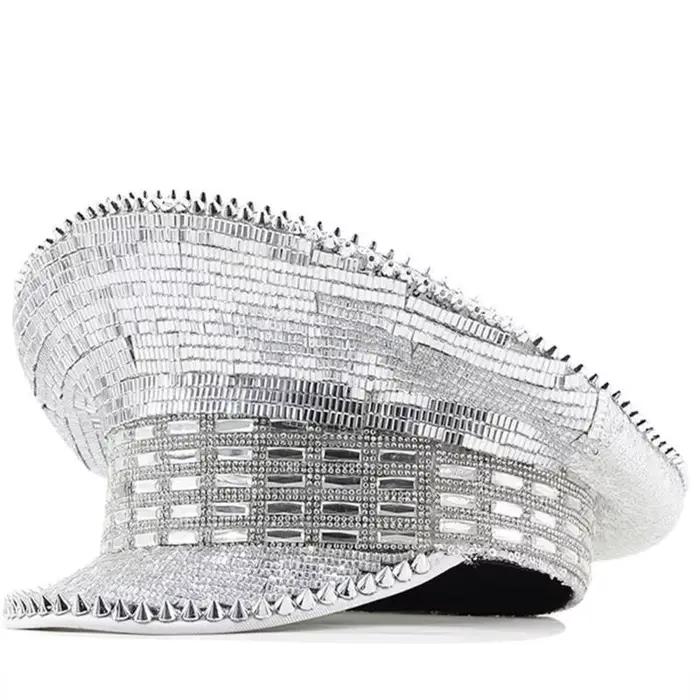 Casquette capitaine en argent 39BB