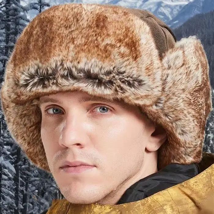 Chapeaux de bombardier d'hiver pour hommes et femmes