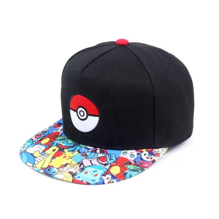 Casquette Pikachu de Baseball pour Adultes et Enfants Personnage d'Anime Accessoire de Cosplay Hip Hop Cadeau d'Anniversaire Occasions Spéciales