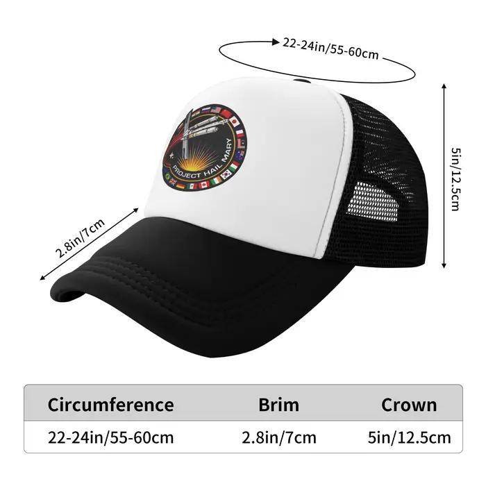 Casquette de baseball élégante Ryland Grace Project Hail Mary Sci-Fi Rocky pour hommes et femmes