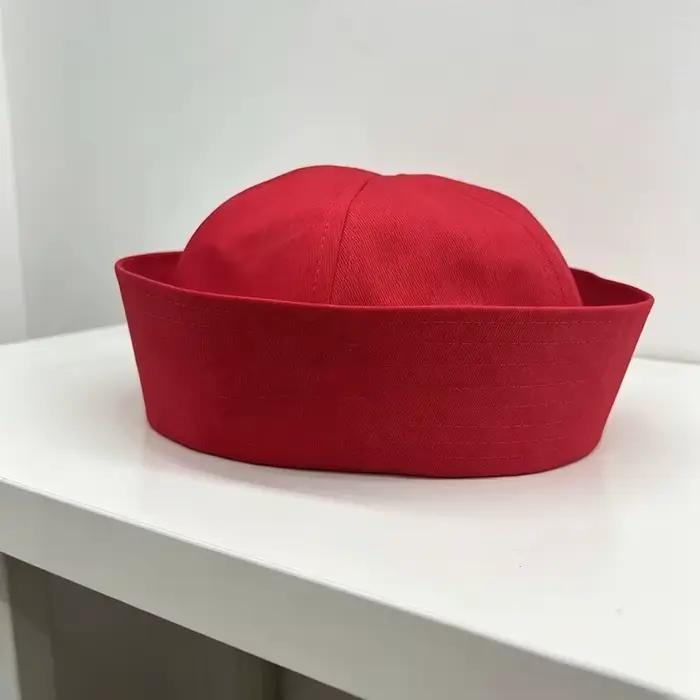Chapeau de marin rayé tendance pour cosplay