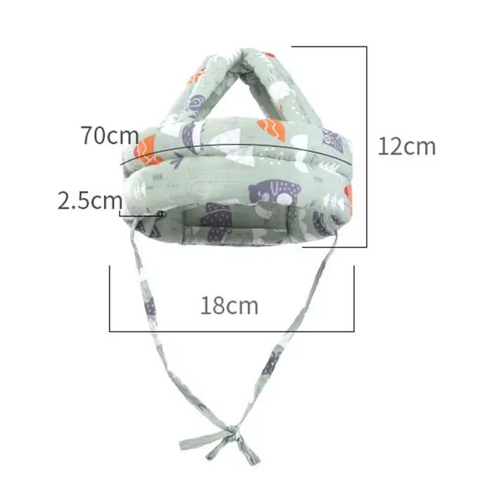 Chapeau de protection pour enfants, couvre-chef anti-collision, casque de sécurité, coussin anti-chute pour tout-petits, apprendre à marcher, activité quotidienne, cadeau pour enfants, occassions spéciales