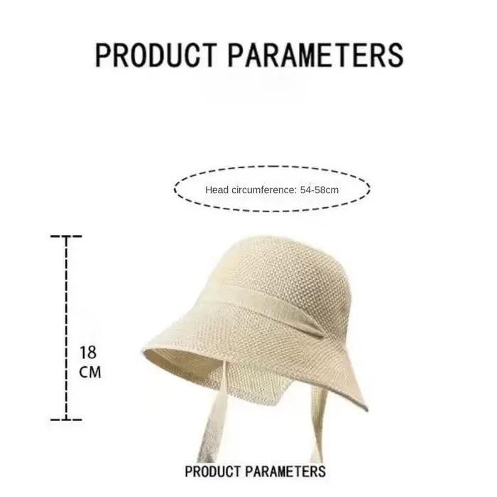 Chapeau de soleil tricoté pour femmes