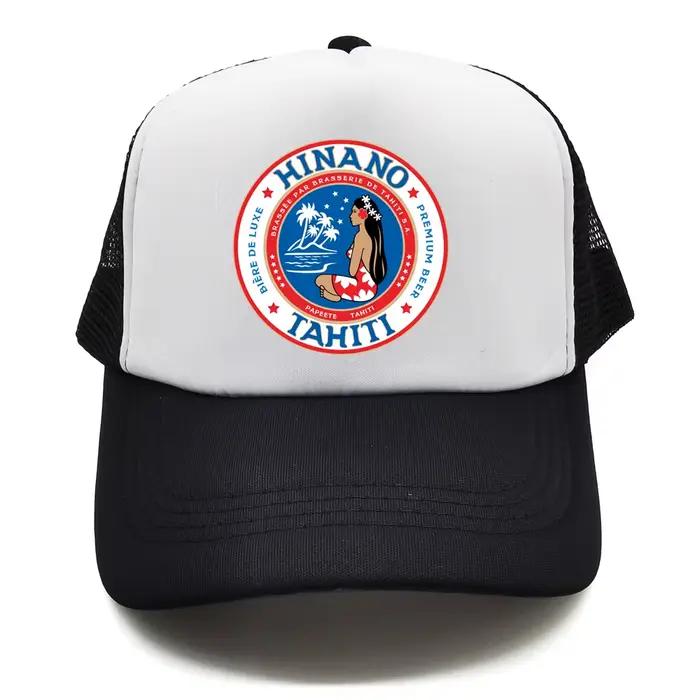Hinano Tahiti bière camionneur casquette Cool hommes drôle chapeau casquettes de Baseball été unisexe maille Net