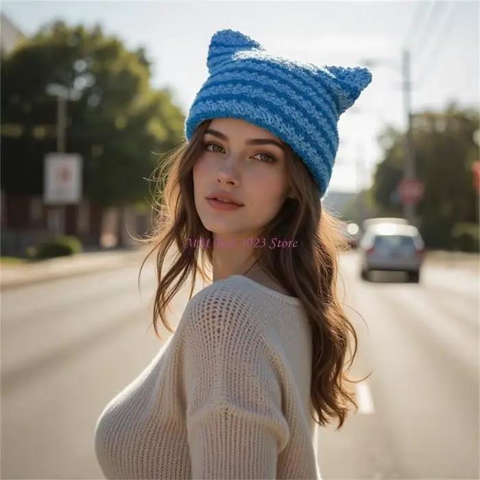 Chapeau Cornes du Diable Unisexe Sport Adapté à l'Hiver et aux Activités de Plein Air Occasions Spéciales Randonnée Camping