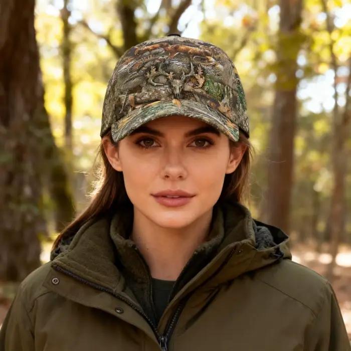 Scène de chasse casquette de Baseball cerf dinde forêt Camouflage chapeau pour unisexe en plein air équipement