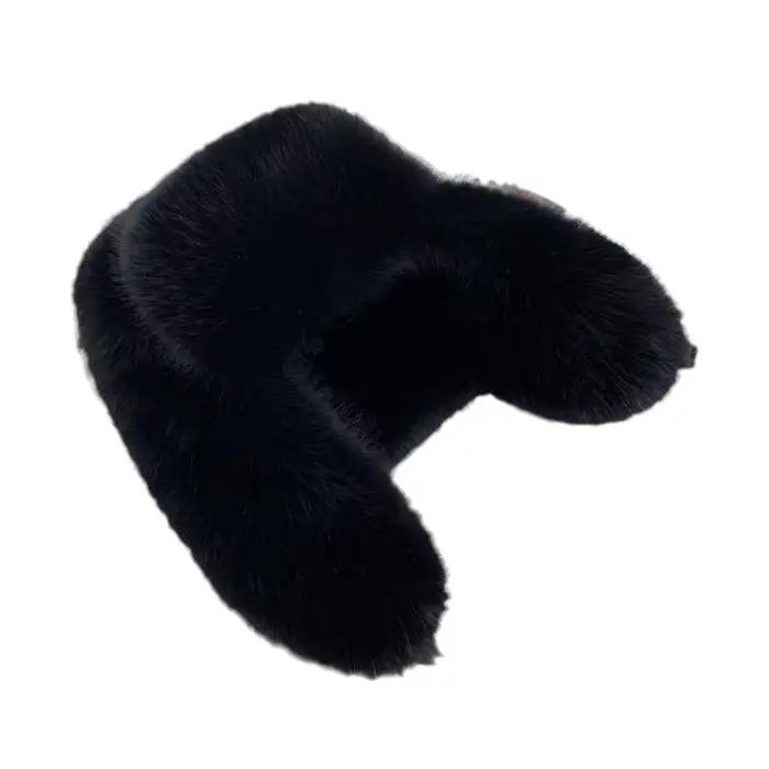 Nouveau Chapeau d'Hiver 2025 pour Femme en Fausse Fourrure