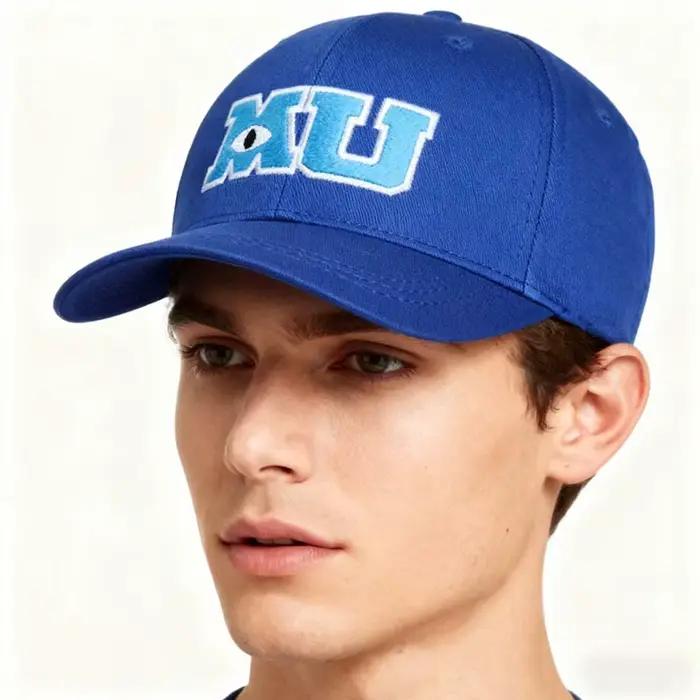 Casquette de Baseball Mike Wazowski Université des Monstres Casquette à Rabat Coton Réglable Style Fantaisie Occasions Spéciales Homme Femme