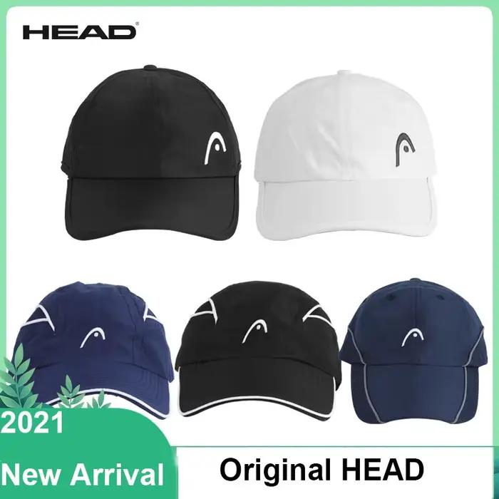Casquette de Tennis HEAD Visière Solaire Polyester Pour Hommes Femmes Occasions Sportives Casual