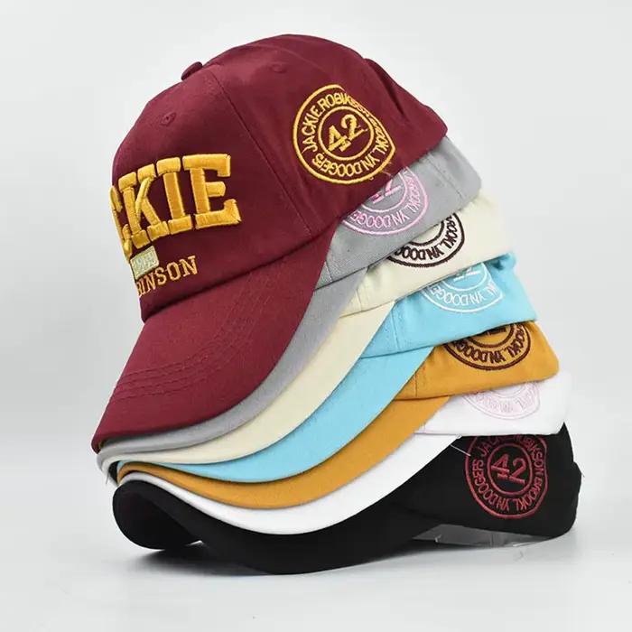 Casquette FS Summer Street Casquette de baseball hip-hop en coton beige avec lettres pour homme et femme occasions sportives et plage