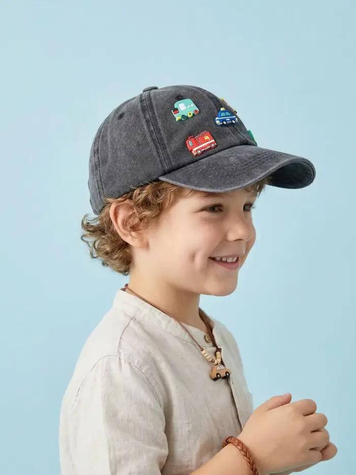 Casquette de baseball légère pour garçons de 3 à 8 ans