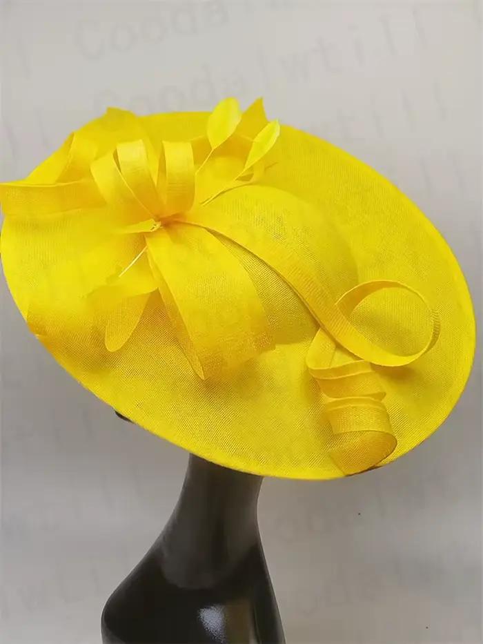 Royal Ascot grands chapeaux fascinateurs bandeau dames église Kentucky Derby casque