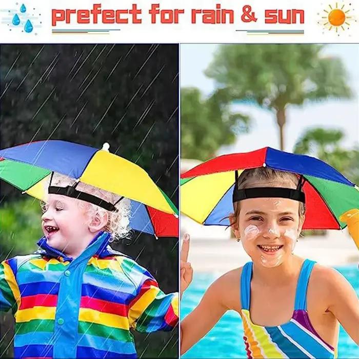 Parasol portable pour la tête