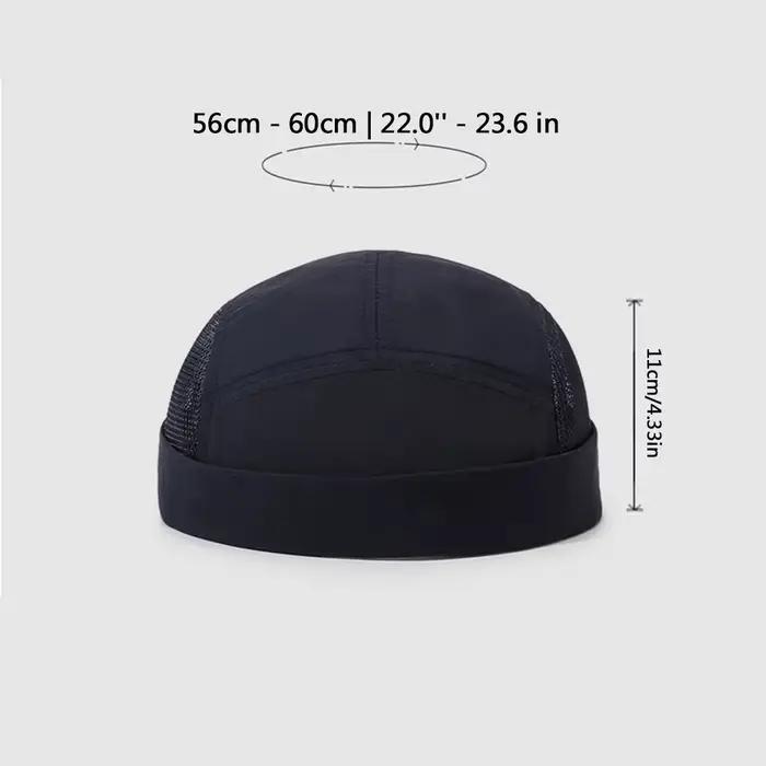 Chapeau Homme Tendance en Tissu Doux