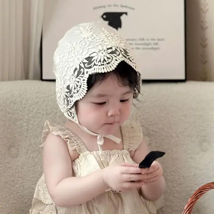 Chapeau de bébé en dentelle pour nouveau-né princesses photos automne printemps occasions spéciales