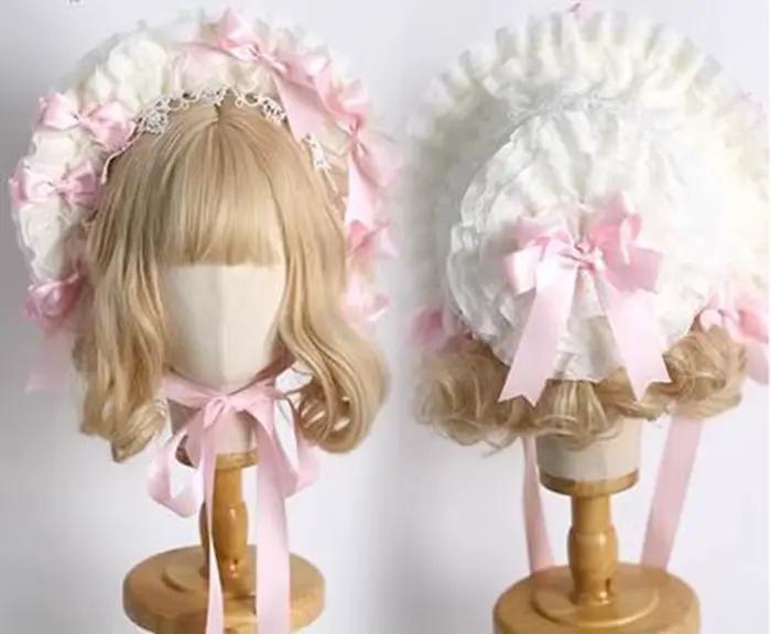 Chapeau en dentelle Lolita pour femmes occassions spéciales romantique victorien polyvalent