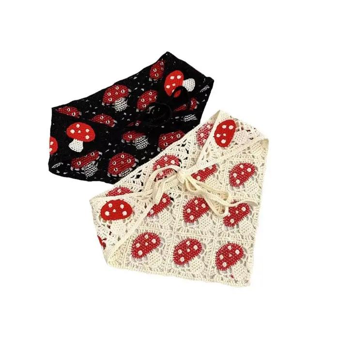 Chapeau en triangle en polyester pour femme avec de multiples couleurs pour les quatre saisons occasions extérieures et intérieures