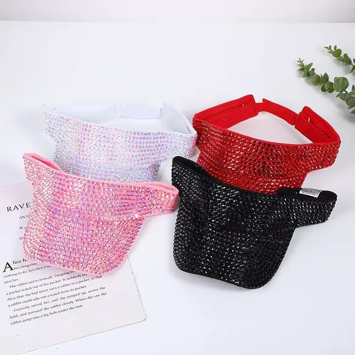 Visière diamant haute protection solaire pour hommes et femmes, polyvalente et élégante pour les occasions spéciales et le quotidien