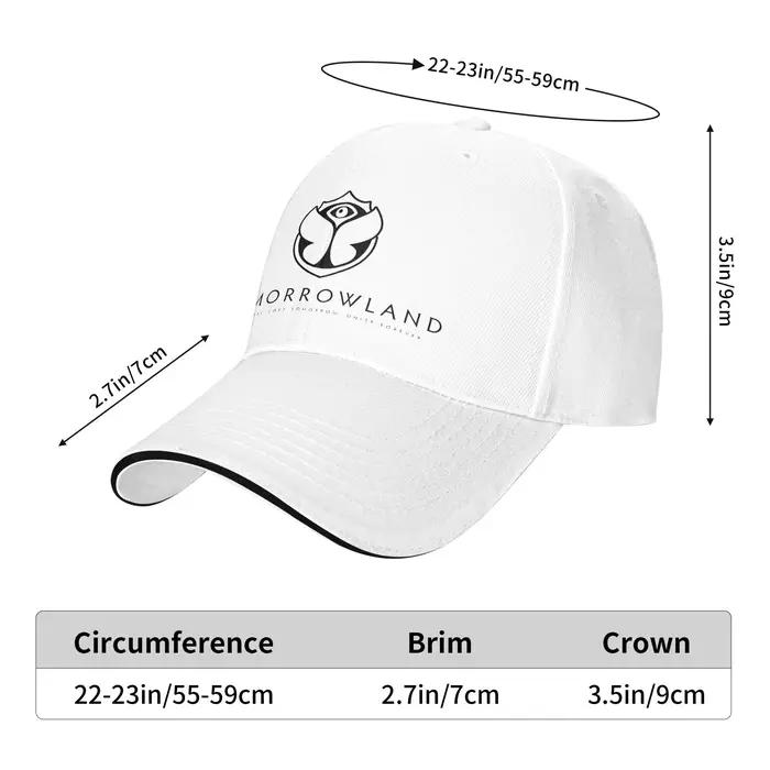 Casquette avec logo du Festival de musique de Tomorrowlanded pour hommes et femmes