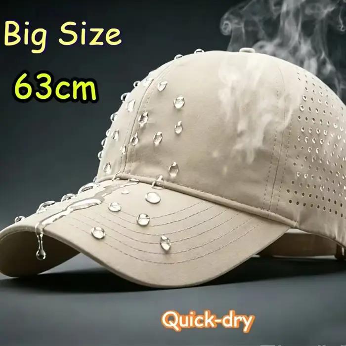 Casquette de baseball grande taille pour homme