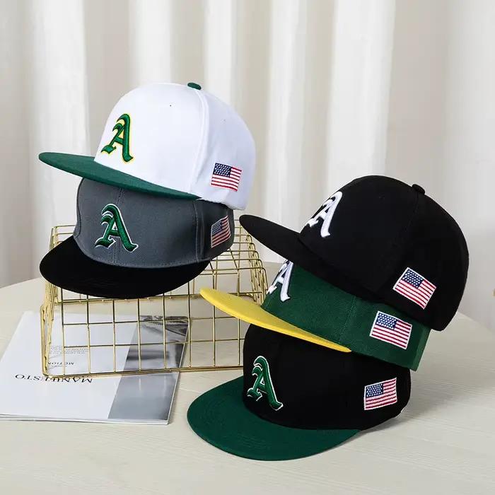 Casquette de baseball de style hip-hop avec dessus plat