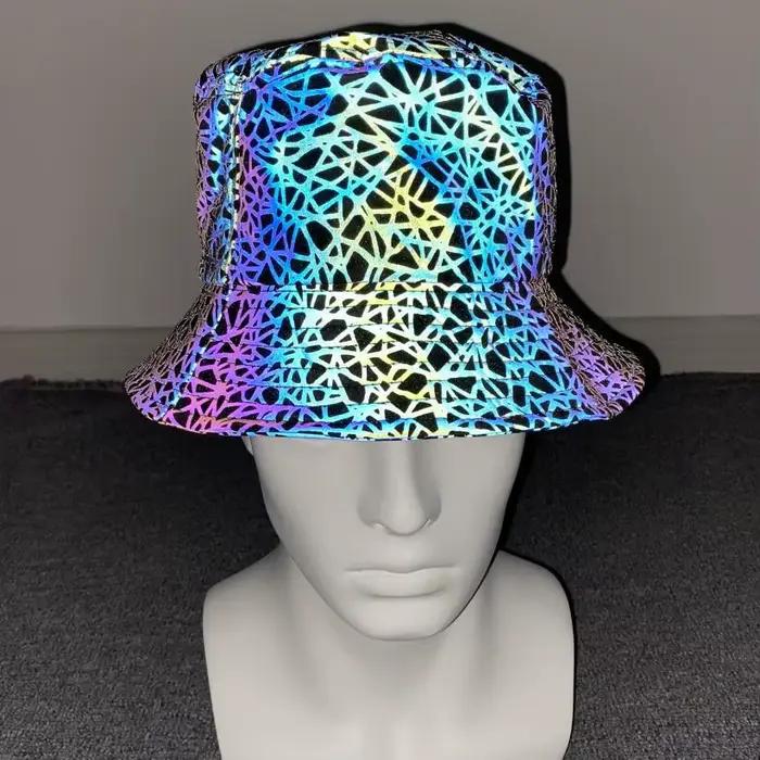 Chapeau Bob Réfléchissant Coloré Quatre Saisons pour Hommes et Femmes